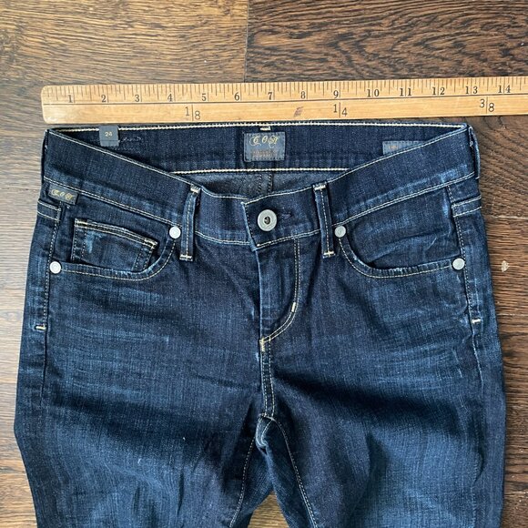 Citizens of Humanity-Kelly Low Rise Bootcut Leg Jeans-Sz. 24 - Picture 8 of 15